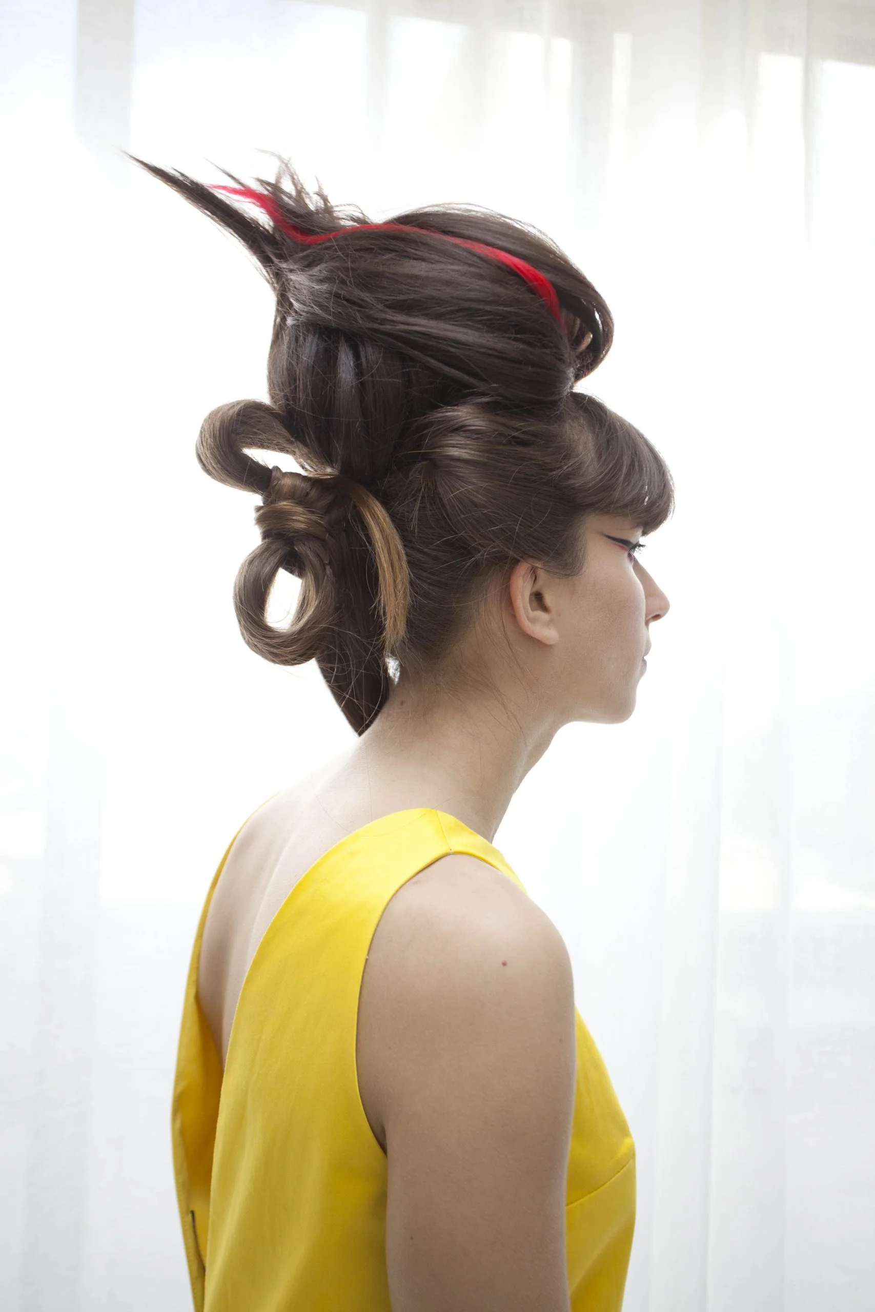 Tuto Chignon Créatif pour concours de coiffure