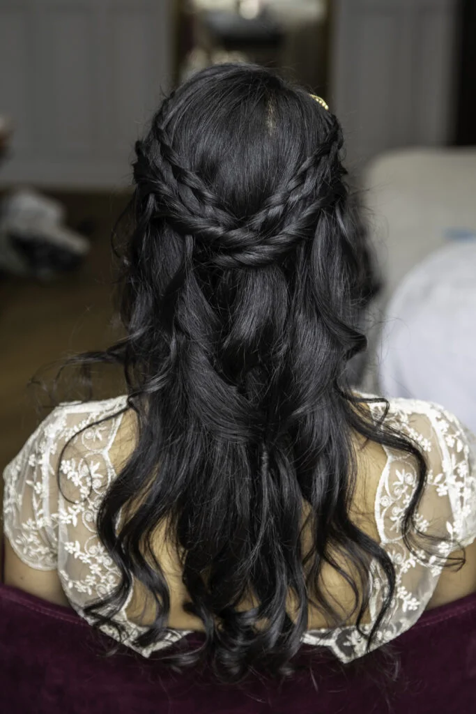 coiffure mariage tresse