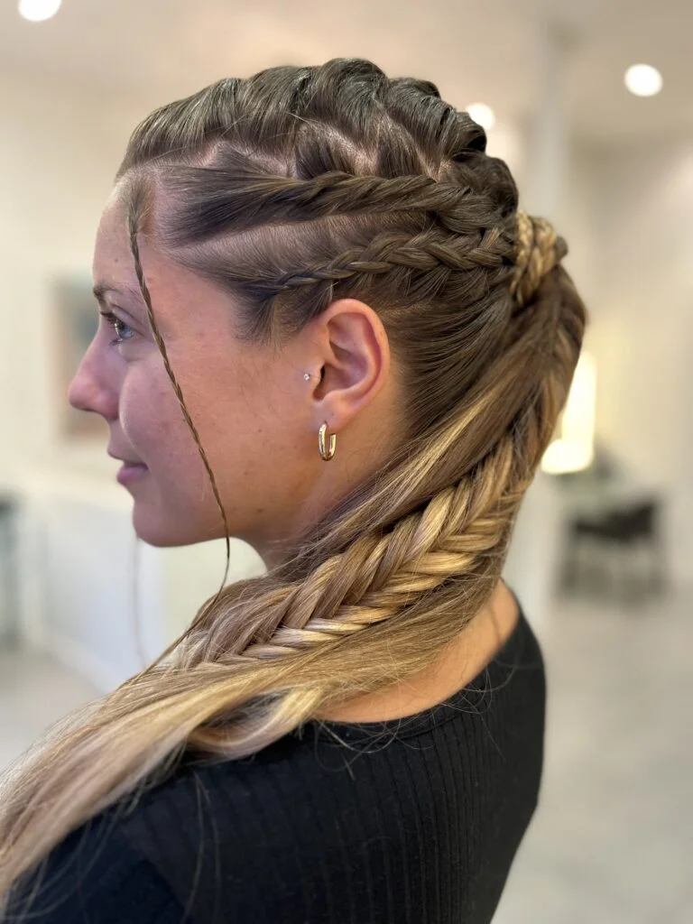 tresse vicking six branches