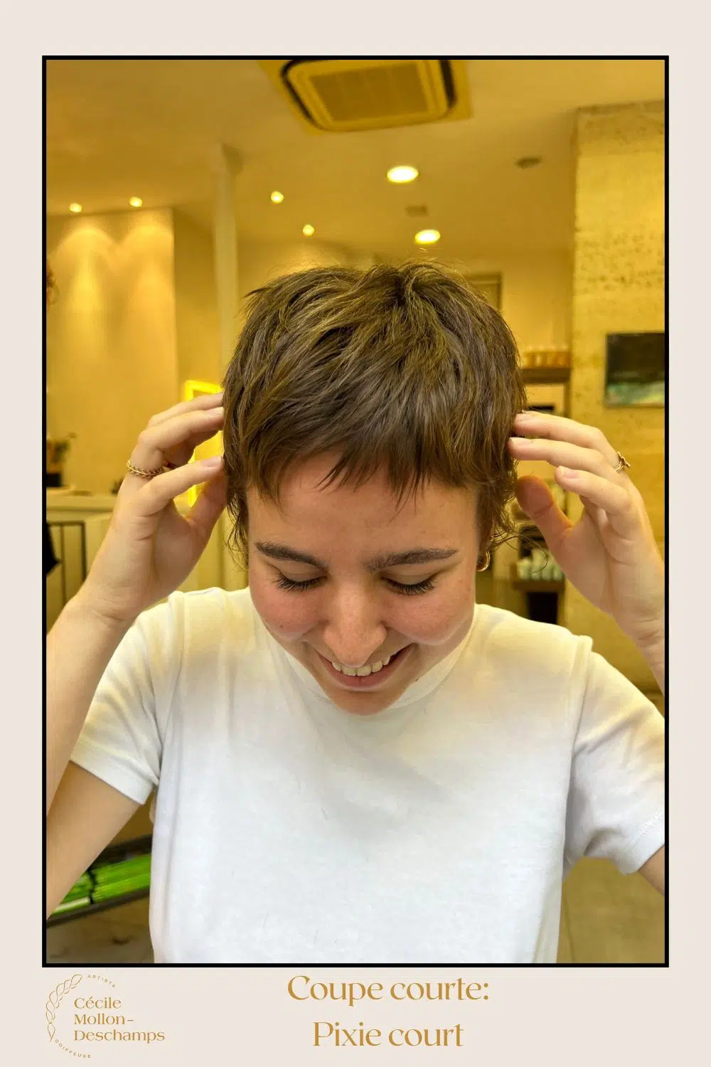 coupe courte Pixie